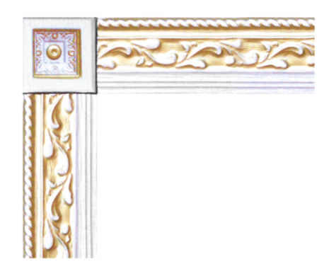 Капитель 9 с патиной